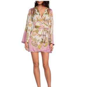 Gianni Bini Satin Mini Dress